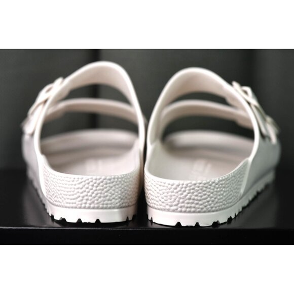 New! Size: 9 Men/11 Women | Birkenstock Arizona EVA Slide | White Eggshell